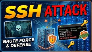 SSH Brute Force Defense: From Attack Simulation to Mitigation | Kali Linux