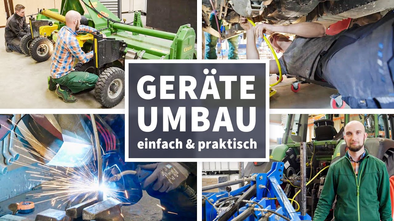 Maschinenumbau für den Ferment-Einsatz im Ackerbau