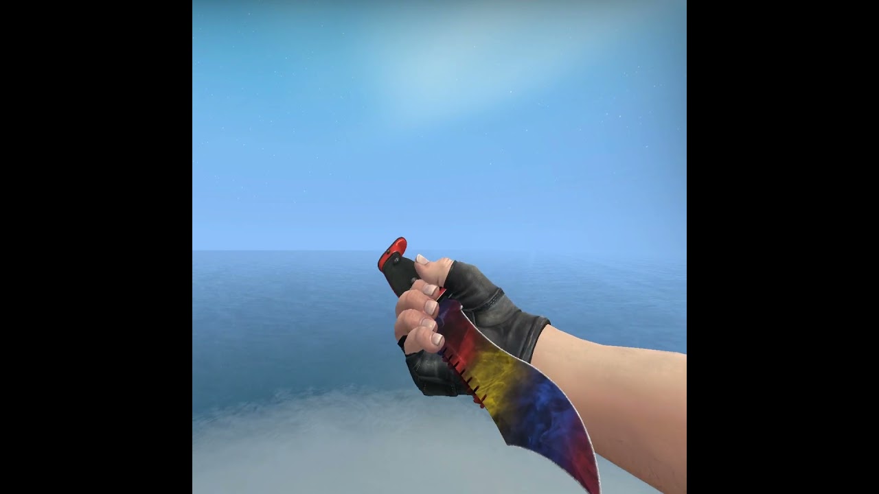 (CSGO) BOWIE KNIFE | Marble Fade