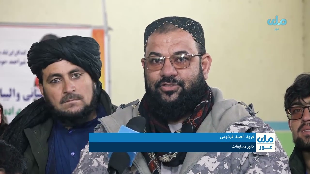 مسابقات کشتی دست معلولين در غور