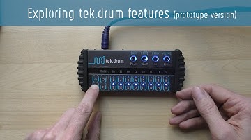 Exploring the tek.drum