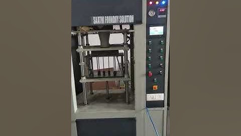 Sathi Foundry solution cold box core shooter machine