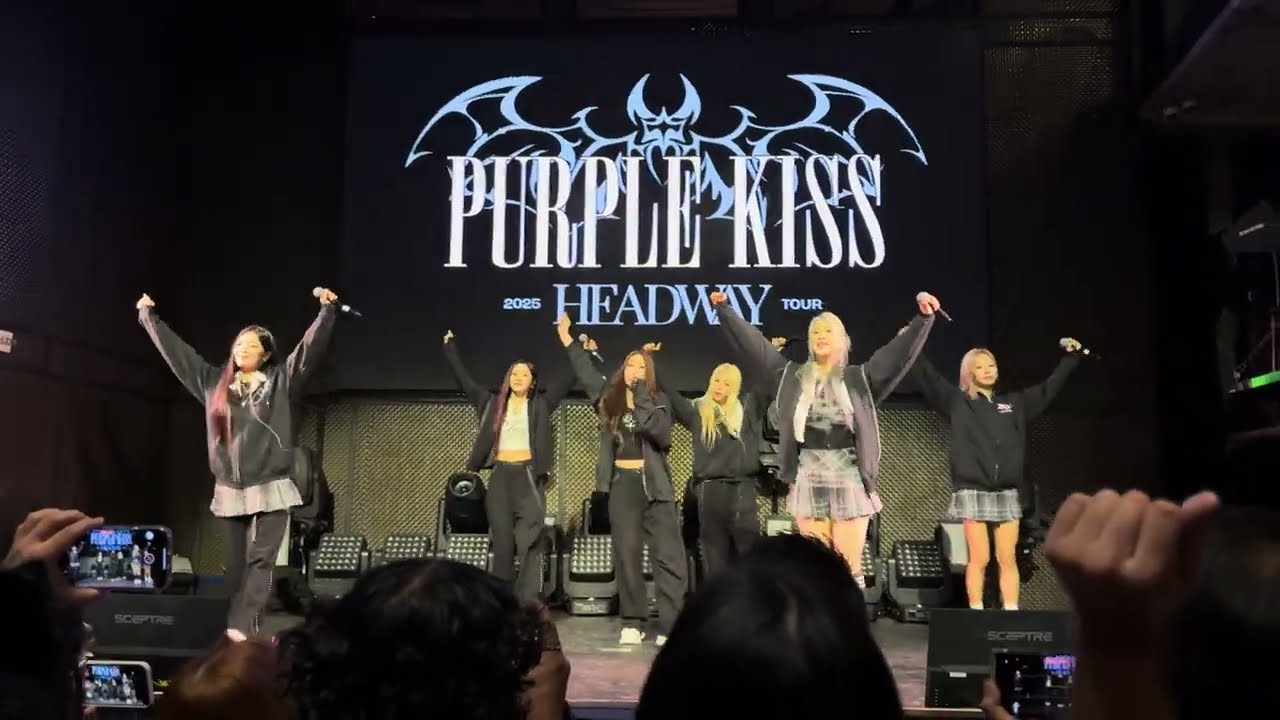 [4KHDR/60FPS] Purple Kiss (퍼플키스) - BBB (Soundcheck) @ San Diego 1/19/2025
