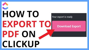 How to Export to PDF on ClickUp [QUICK GUIDE]