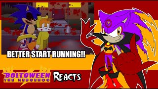 Boltoween Reacts to Tails Halloween | YOU BETTER RUN!!! @BJSolar02