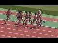 中学女子1500m決勝　2023年兵庫リレーカーニバル