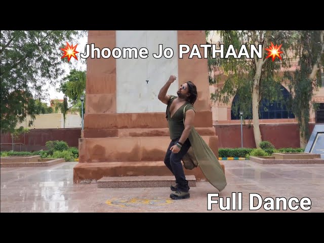 Pathaan, Jhoome Jo Pathaan Full Dance in 8k by Manish Aeron. class=