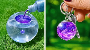 🎨 CREATE EPOXY RESIN ACCESSORIES 💖🎁 DIY Rings, Charms & More