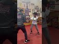 Padwork! Proper Repetition Is The Mother Of Skill! 💨🔥👊🏼👀Xavier Campbell #boxing #padworkdrills