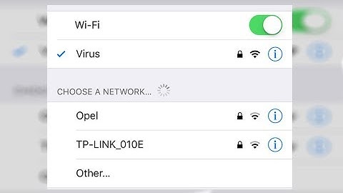 How To Show WiFi Key or Password on your iPhone