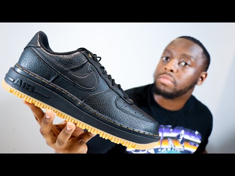 NIKE AIR FORCE 1 HIGH “BLACK” REVIEW/ON FEET! 