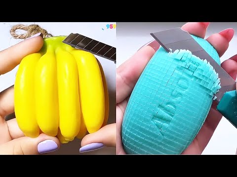 Relaxing Sound ASMR! Satisfying Soap Cutting Videos 959mari Part2