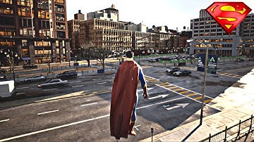 NEXT GEN GRAPHICS - Superman Unreal Engine 5 Free Roam