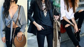 TENDENCIAS 2018 ⏩ PARA MUJER 2018 || OUTFITS PARA MUJER/MUJERES CASUAL - MODA PARA - YouTube