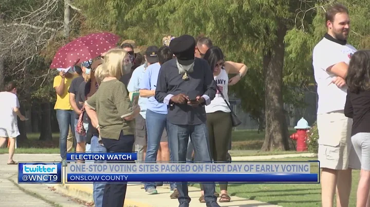 9OYS Coverage: Early voting across ENC