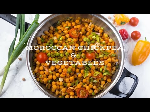 MOROCCAN CHICKPEA AND VEGETABLES