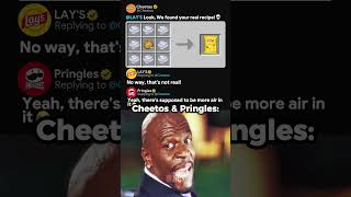 Pringles and Cheetos Just Cooked Lay's 💀