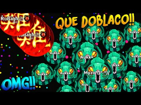 UN DOBLACO ESPACIAL & REVENTANDO ABUSONES!! | +50k | Agar.io | Rubinho vlc