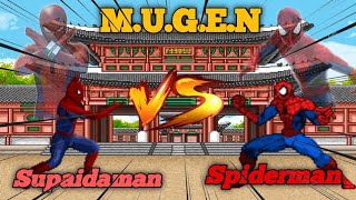 Supaidaman (Tokusatsu) vs Spiderman (Marvel) | MGS | SpiderVerse Mugen Battle