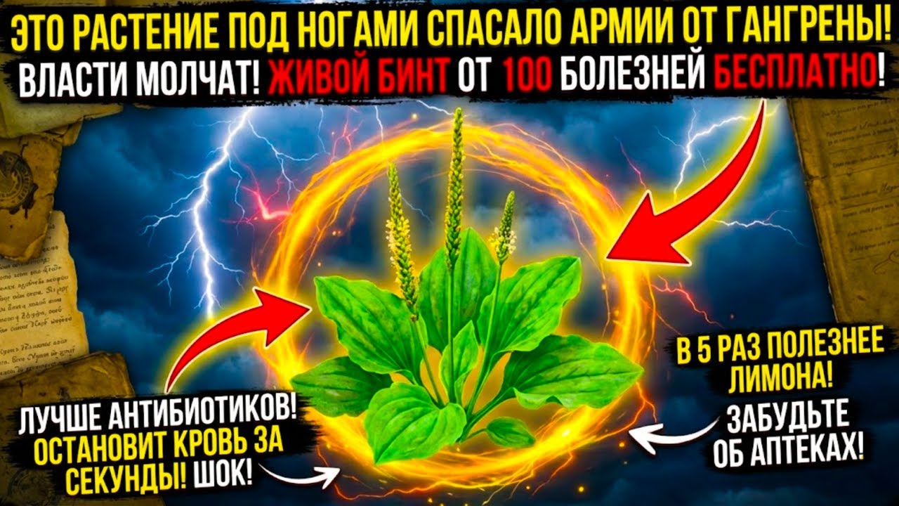 Омега-3 больше, чем в рыбе! «Мусор» у дороги, который в старинных травниках называли «матерью крови»