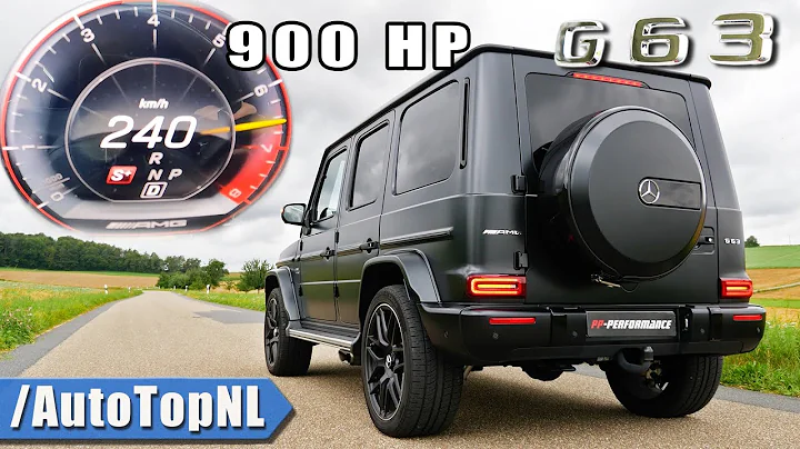 900HP Mercedes AMG G63 | 100-200 & AKRAPOVIC SOUND by AutoTopNL