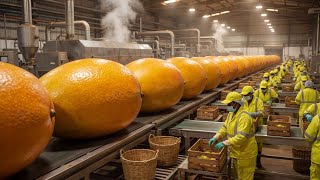 Inside the Mango ASMR Factory Journey | Hypnotic Mango Processing Experience