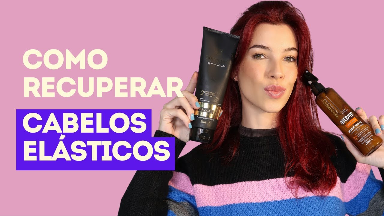 Como Recuperar Cabelo Elástico - YouTube