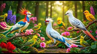 Colorful Jungle Birdlife 🌿 Relaxing Piano Music 4K | Jungle Ambience for Sleep and Relaxation screenshot 4