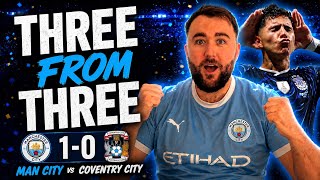Thumbnail for THREE FROM THREE AND CITY LOOK GOOD! | Man City 1-0 Coventry City