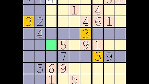 How to Solve Washington Times Sudoku Difficult  September 23, 2023