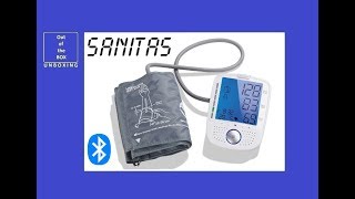 Sanitas SBM 52 Blood Pressure Monitor UNBOXING (Lidl Bluetooth pressure 0 – 300 mmHg) -