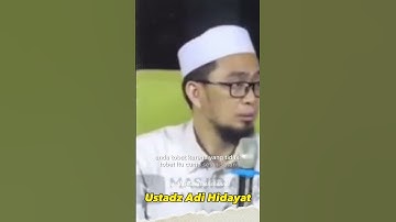 Allah SWT lebih mencintai ahli maksiat yang mau bertobat || ustadz adi hidayat #shorts #ceramah