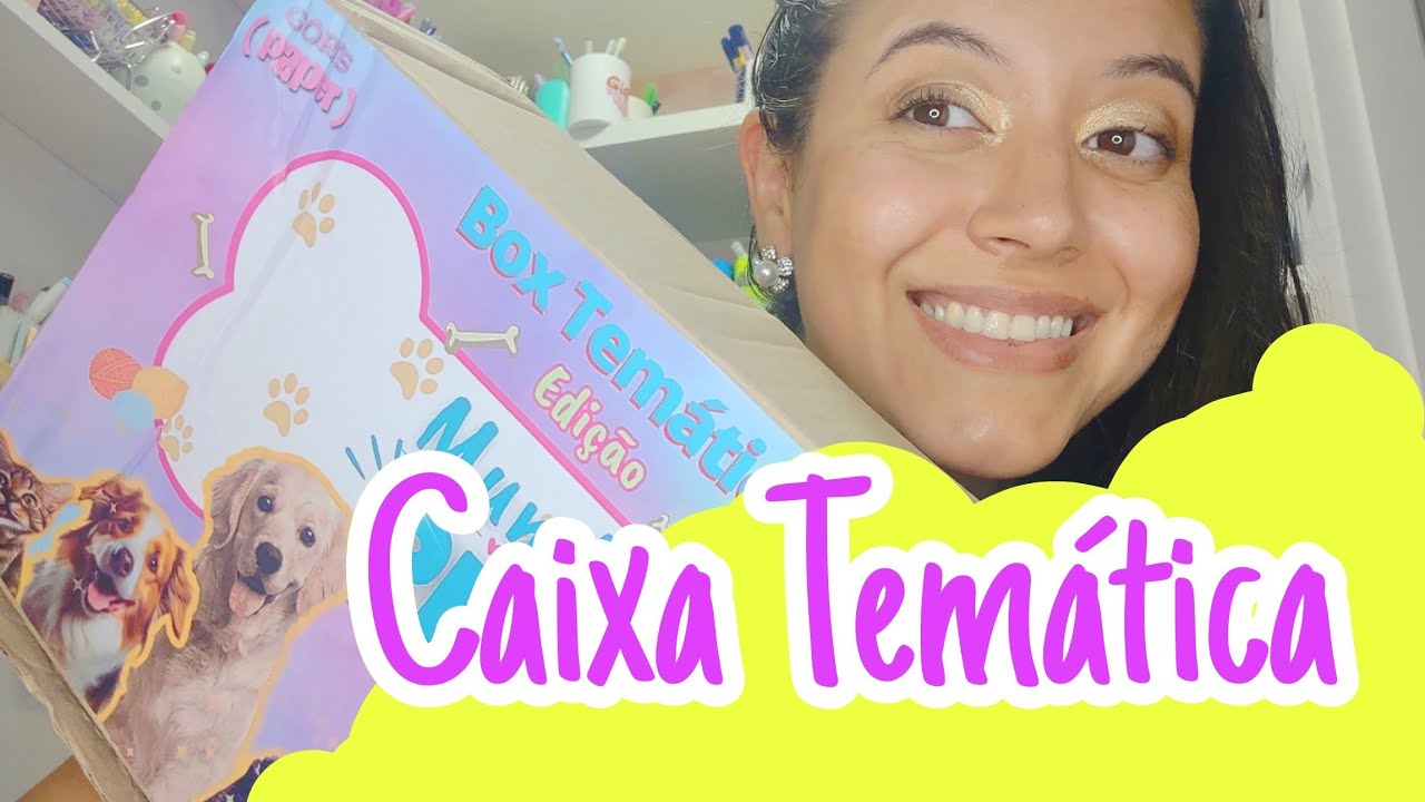 Unboxing Goris Box Mundi Pet 😃 Caixa surpresa de papelaria