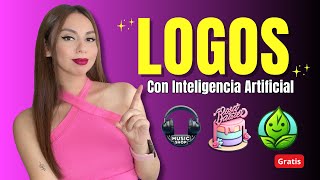 Crear LOGOTIPOS con INTELIGENCIA ARTIFICIAL gratis 🤖 | hacer logos con IA