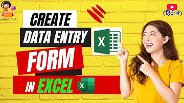 Ultimate Excel Tips And Tricks | Create Data Entry Form in Excel | #exceltips #exceltricks