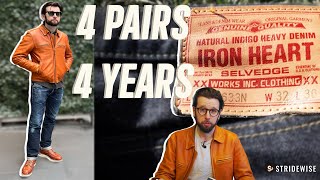 IRON HEART JEANS REVIEW (Updated) The toughest raw denim?