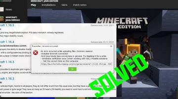 Minecraft - Fix TLauncher An Error Occurred While Uploading File Common Reason In Windows And PC