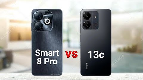 Infinix Smart 8 Pro vs Redmi 13c