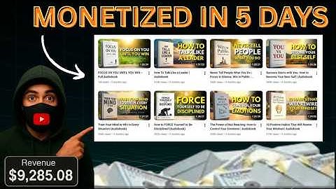 New $10K/Month  Niche: This AI Audiobook Channel is Fully Monetized (Copy Their 5-Step Blueprint)