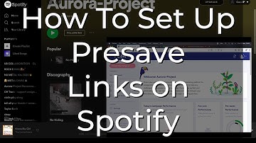 How to Setup Presave Links - Tutorial
