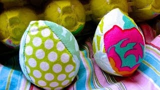 How to Sew Fabric Eggs