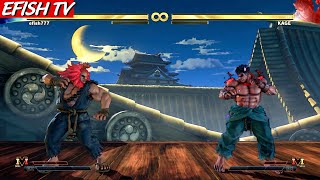 LEVEL 8 Akuma VS Kage STREET FIGHTER V Hardest Battle Match