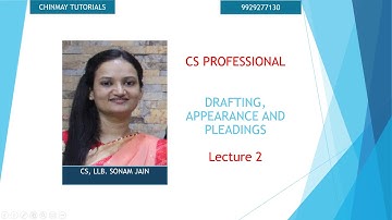 CS professional Drafting Chapter 2 lecture 2