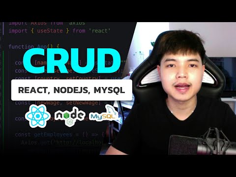 สอนระบบ CRUD ด้วย React NodeJS MySQL ?‍??