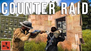 THE GREATEST COUNTER RAID TO RAIDING THEIR MAIN BASE! - Rust