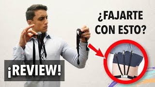 Cómo fajarse la camisa usando tensores. REVIEW - YouTube