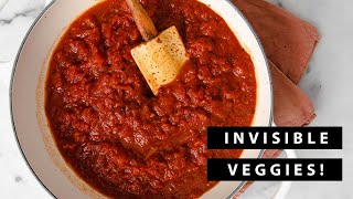 Hidden Veggie Pasta Sauce for Picky Eaters