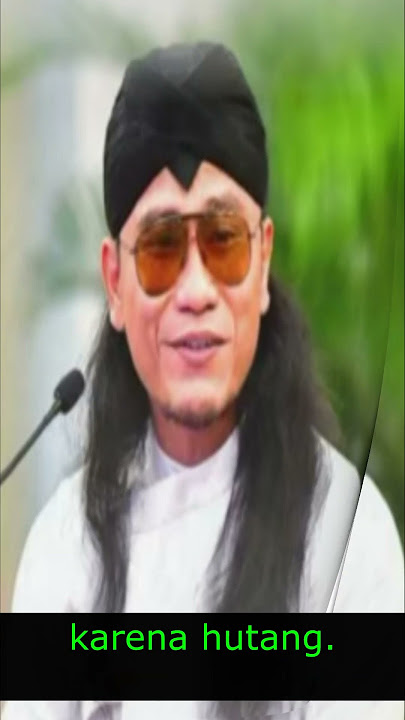 Gus Miftah Hidup sederhana tanpa hutang lebih damai daripada kelihatan kaya karena hutang.