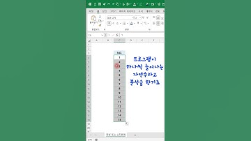 엑셀_EXCEL 연번이나 반복되는 숫자 그룹을 자동 채우기를 통해 원하는 형태로 출력하는 방법!엑셀 이것만!ENGINE #shorts