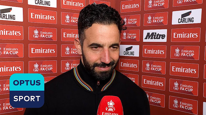 RUBEN AMORIM: 'Life gives you these beautiful things' ❤️ | Full of praise for his 'game changers'
